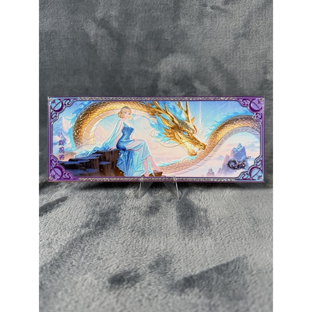 One Piece Stussy Dragon Art Card Strawberry Wenchuang Blind Box Ltd 05/10